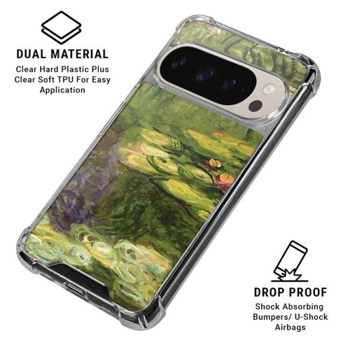 Monet - Waterlilies by Monet Pixel 9/9 Pro Clear Case